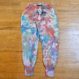 Big Bud Press Rainbow Splotch Sweatpants, XS
